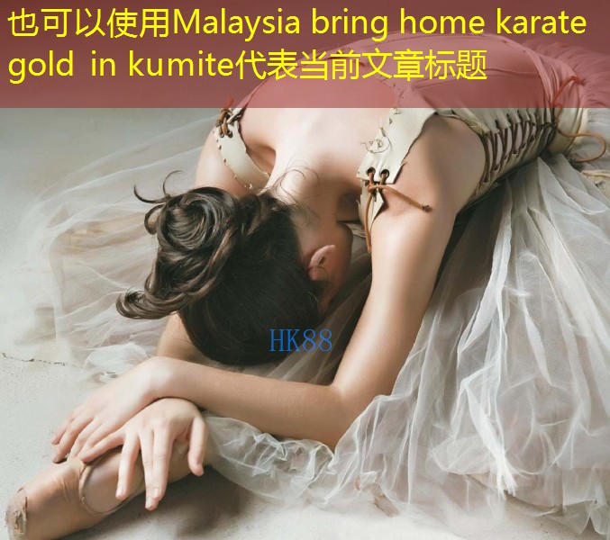 Malaysia bring home karate gold in kumite